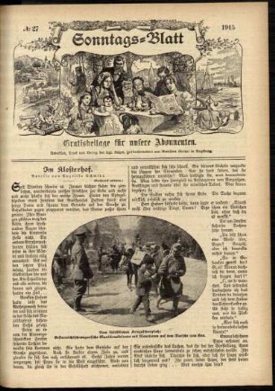 Ausgabe vom Sonntag, den 04. Juli 1915.