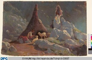 Hirte bei Olevano