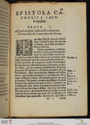 Epistola Catholica Iacobi Apostoli