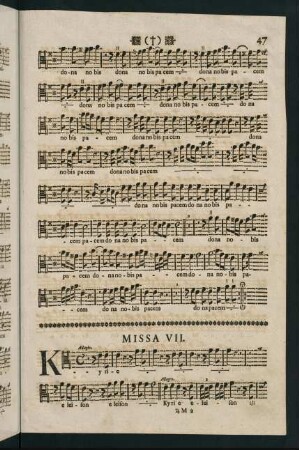 47-55, Missa VII.