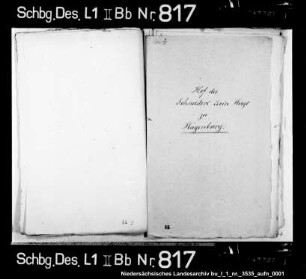 Hof des Schneiders Levin Hugo zu Hagenburg