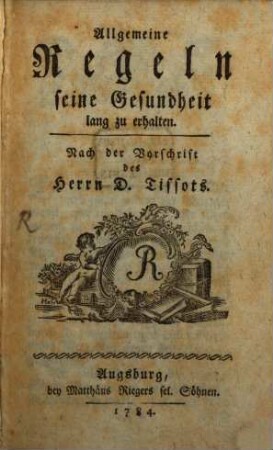 Allgemeine Regeln seine Gesundheit lang zu erhalten