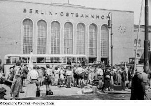 Ankunft am Berliner Ostbahnhof