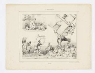 Dämonen, aus: "Les Diables de lithographies"