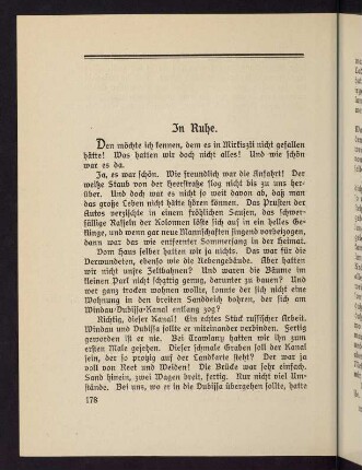 178-187, In Ruhe