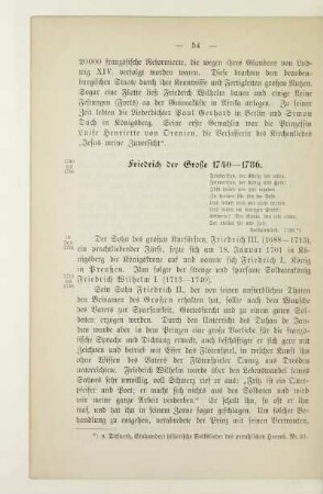 Friedrich der Große 1740-1786