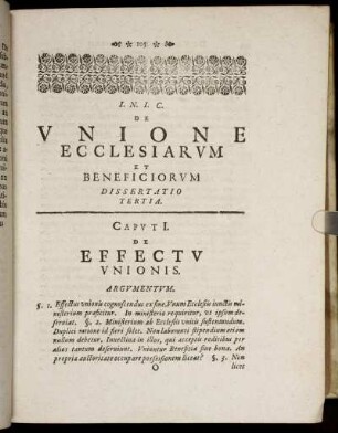 Dissertatio Tertia.