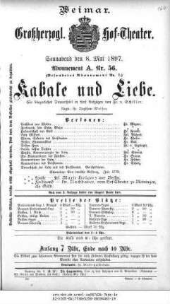 Kabale und Liebe