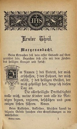Mutter-Liebe : ein Gebet- und Lehrbuch für christliche Mütter; mit einem Unterricht über den christlichen Mütterverein, 2