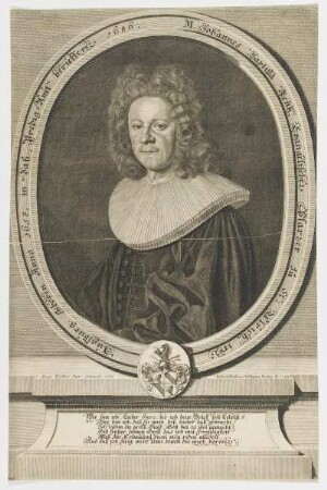 Bildnis des Johannes Baptista Rentz