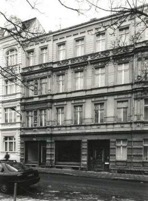 Görlitz, Lutherplatz 9. Wohnhaus (vor 1890). Straßenansicht