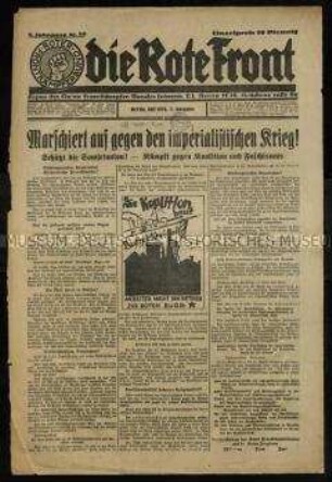 Die Rote Front. 5. Jahrgang 1928