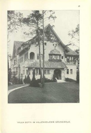 Villa Dotti in Villenkolonie Grunewald