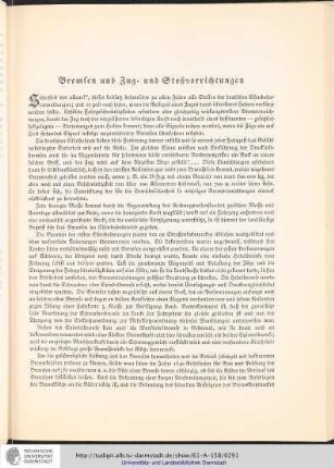 Bremsen und Zug- und Stoßvorrichtungen