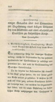 238-346 Einige Gedanken über das Convertiren : Fortsetzung