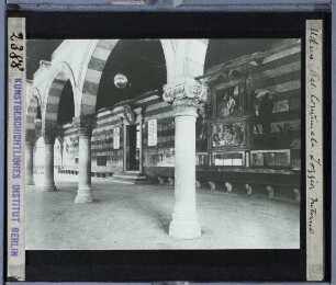 Udine, Loggia del Lionello : Innenansicht