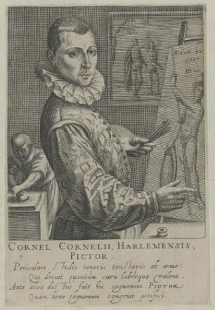 Bildnis des Cornel. Cornelii Harlemensis