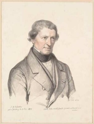 Bildnis Welcker, Friedrich Gottlieb (1784-1868), Philologe, Archäologe, Bibliothekar