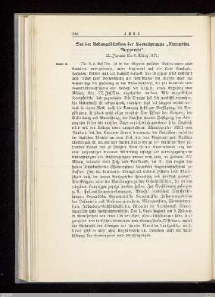 Bei der Übungsdivision der Heeresgruppe "Kronprinz Rupprecht"