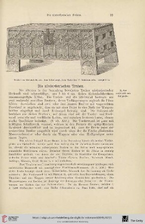 Die niederdeutschen Truhen