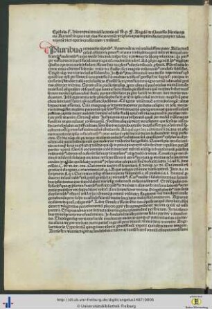 Epistola F. Hieronymi torniele lectoris ad R. p. F. Angelum de Clavassis presentis operis Auctorem.