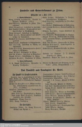 Handels- und Gewerbekammer zu Zittau