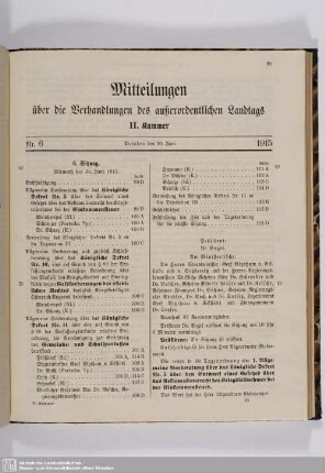 6. Sitzung (30.06.1915)