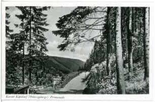 Kipsdorf. Promenade