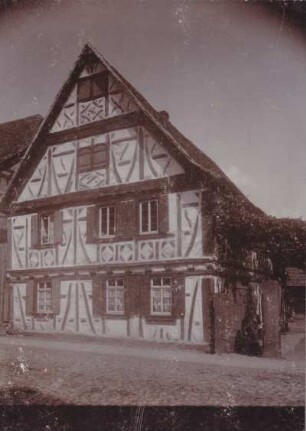 Haus 76. Fachwerk Bauernhaus. vergleiche FVII~