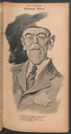 Woodrow Wilson - [Caricatura] : De mi Guignol