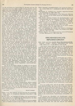 286-288 [Rezension] Lortz, Joseph, Kleine Reformationsgeschichte