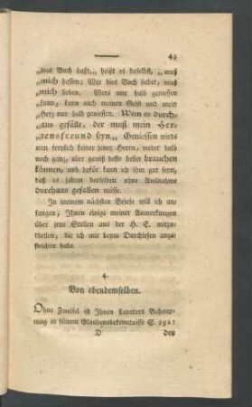 4. Von ebendemselben