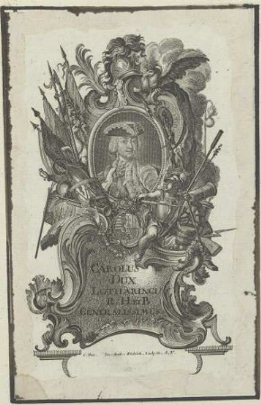 Bildnis des Carolus Lotharingiae