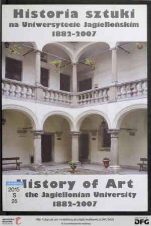 Historia sztuki na Uniwersytecie Jagiellońskim 1882 - 2007