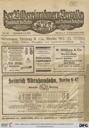Nr. 50 (12. Dezember 1925)
