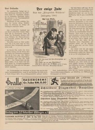 "Der ewige Jude. Auf dem Balle"