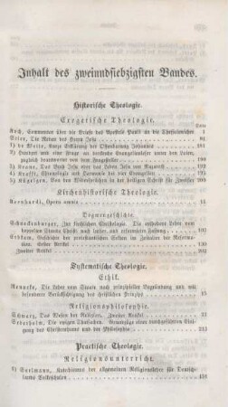 269-272 Inhaltsverzeichnis