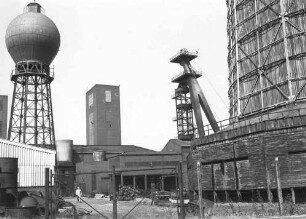 Zeche Monopol, Schachtanlage Grimberg 1/2, Kamen