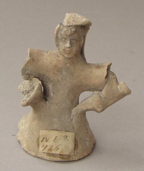 Female clay figure