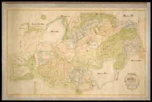 Olzreute "Mappa Geometrica über das Dorff Olzreuthe mit all seinen zugehörigen Gütheren"