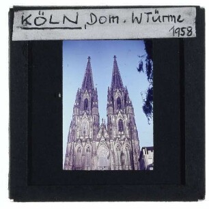 Köln, Dom : Westtürme