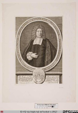 Bildnis Wolfgang Moritz Endter
