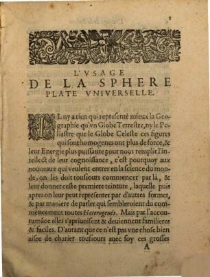 Le planisphere universel