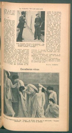 Esculturas vivas - [Fotografía]