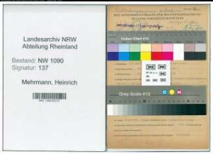 Entnazifizierung Heinrich Mehrmann , geb. 26.07.1900 (Polizist)