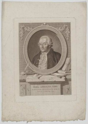 Bildnis des Carl Ludolph Cuno