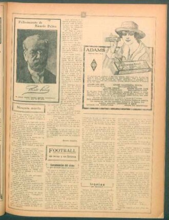 Fallecimiento de Ricardo Palma