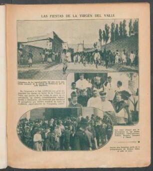 Las fiestas de la Virgen del Valle