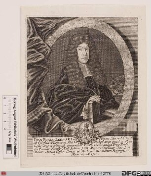 Bildnis Johann Franz Loew (1685 von Erlsfeld)