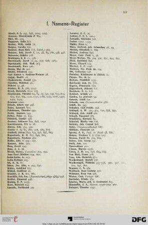 I. Namens-Register